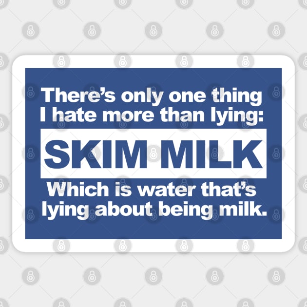 Skim Milk Sticker by nickbeta